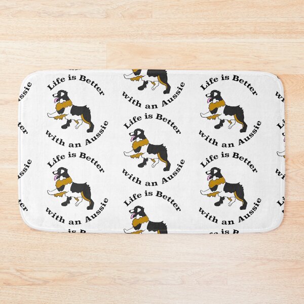 Item preview, Life is Better with an Aussie. designed and sold by CACTUSHOLLYWOOD.