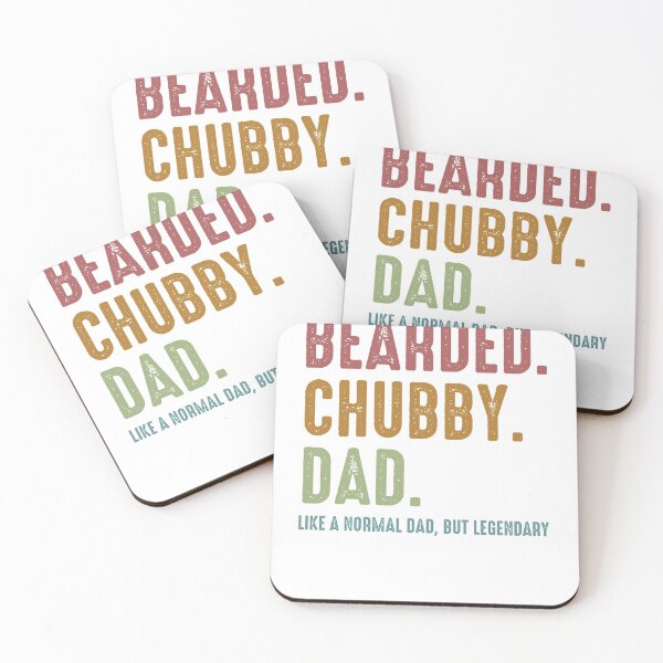 Item preview, Bearded. Chubby. Dad. designed and sold by primetee.
