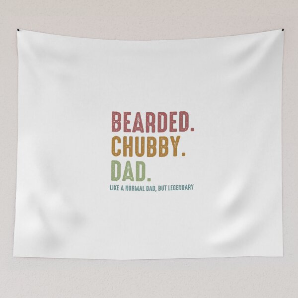 Item preview, Bearded. Chubby. Dad. designed and sold by primetee.