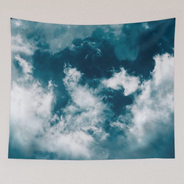 Item preview, Aesthetic Blue Clouds  designed and sold by Freshfroot.