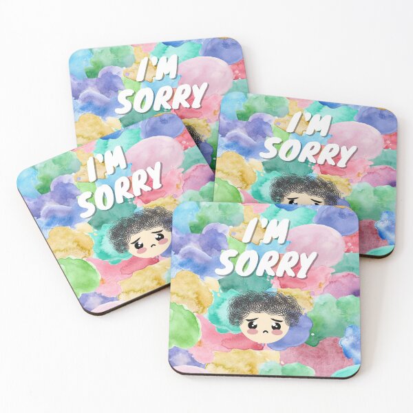 Item preview, i'm sorry watercolour designed and sold by g v.