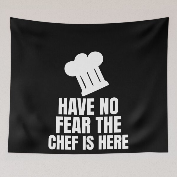 Item preview, Have No Fear The Chef Is Here - Funny Chef designed and sold by Superhero Gear.