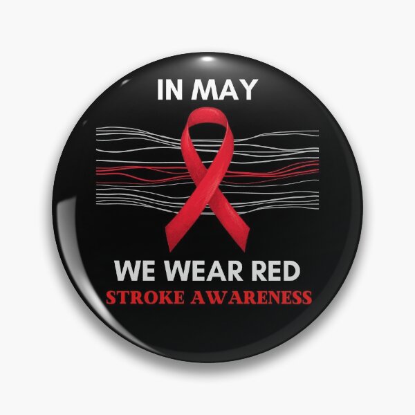 Item preview, In May We Wear Red Stroke Awareness designed and sold by Destine99.