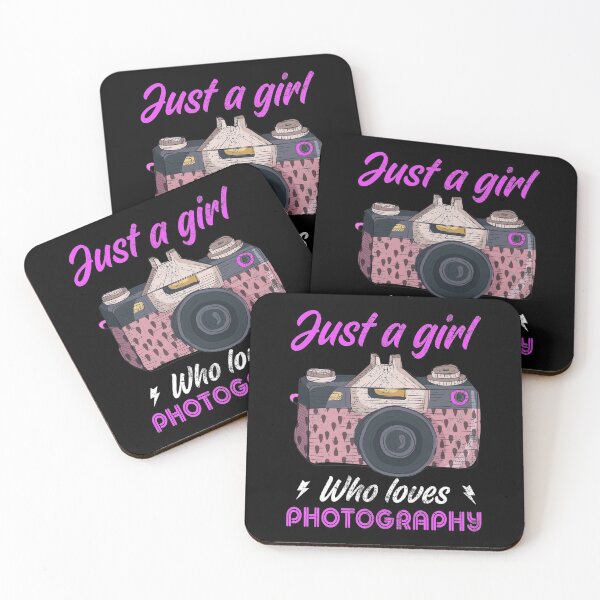 Item preview, Just a girl Who loves photography designed and sold by Shirtcaesar.