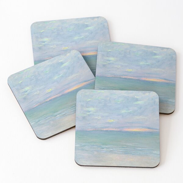 Item preview, Monet Marine Painting Minimalist Aesthetic designed and sold by Freshfroot.