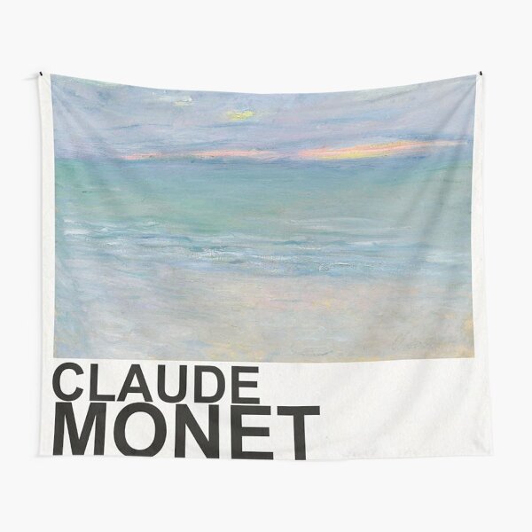 Item preview, Monet Marine Painting Minimalist Aesthetic designed and sold by Freshfroot.
