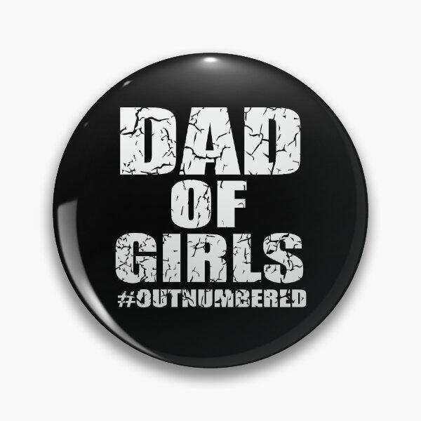 Item preview, Dad of Girls Outnumbered Father's Day designed and sold by Apoorv Choudhary.