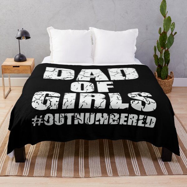 Item preview, Dad of Girls Outnumbered Father's Day designed and sold by Apoorv Choudhary.