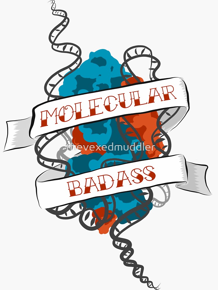 Molecular Badass Tattoo by thevexedmuddler