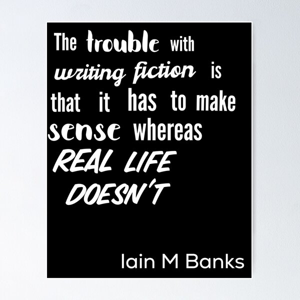 A fine example that life isn't fair – Iain Banks should have had at least  another 30 years – Volatile Fiction