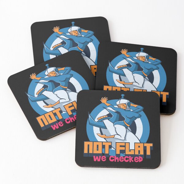 Item preview, Not Flat We Checked designed and sold by pixeldsigns.