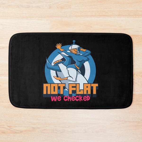 Item preview, Not Flat We Checked designed and sold by pixeldsigns.