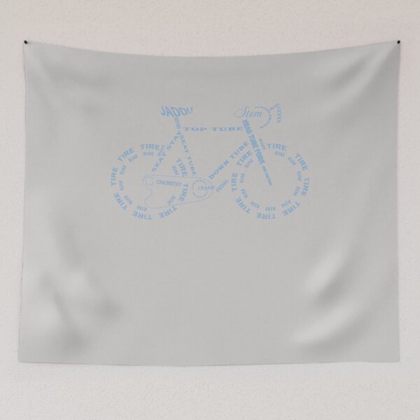 Item preview, Bike Cycling Anatomy Road Bike Racing Funny Bicycle Cyclist designed and sold by GINIART.