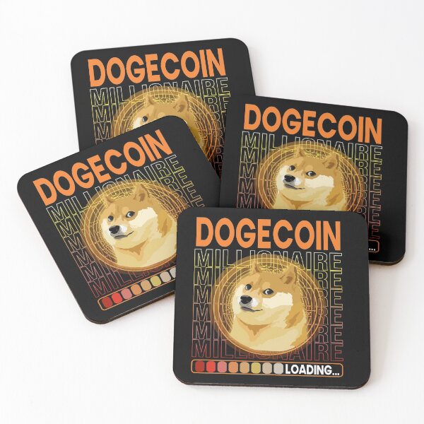 Item preview, Dogecoin Doge Crypto Millionaire to the Moon designed and sold by CoolCreative.