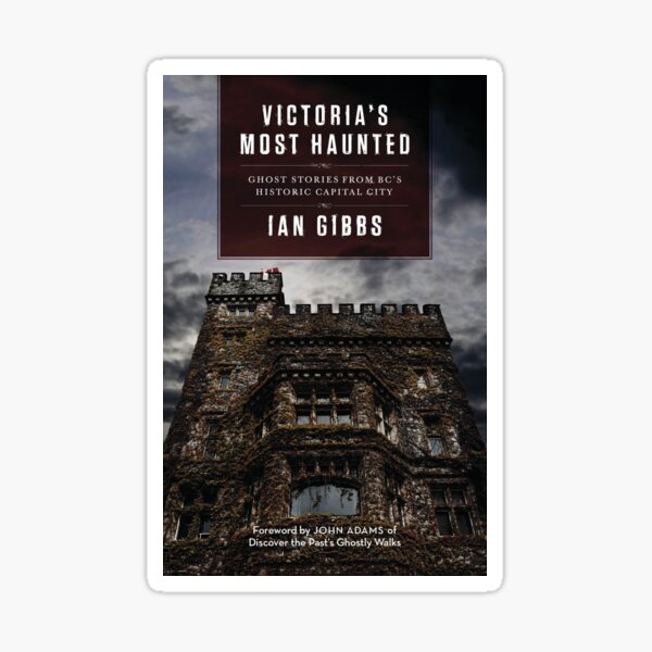 Victoria's Most Haunted Book Cover Sticker