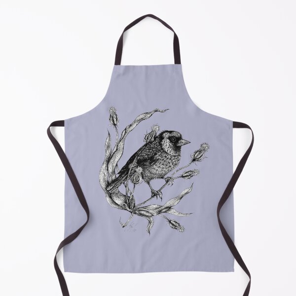 Item preview, Sweet bird Dorothee with plant stone-lavender designed and sold by Susanne Margarete Lutz.