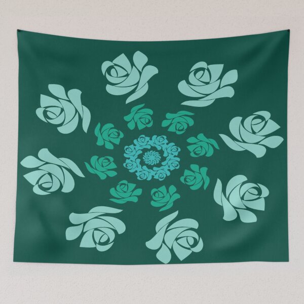 Item preview, Flower pattern  designed and sold by ZubiyaArt.