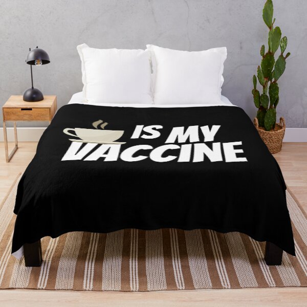 Item preview, Coffee is my vaccine designed and sold by PhotoPrise.