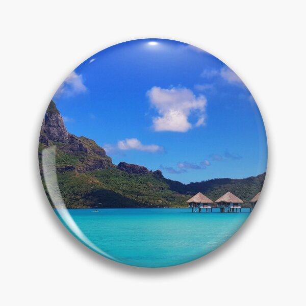 Item preview, Bora Bora Turquoise Blue Ocean designed and sold by newburyboutique.