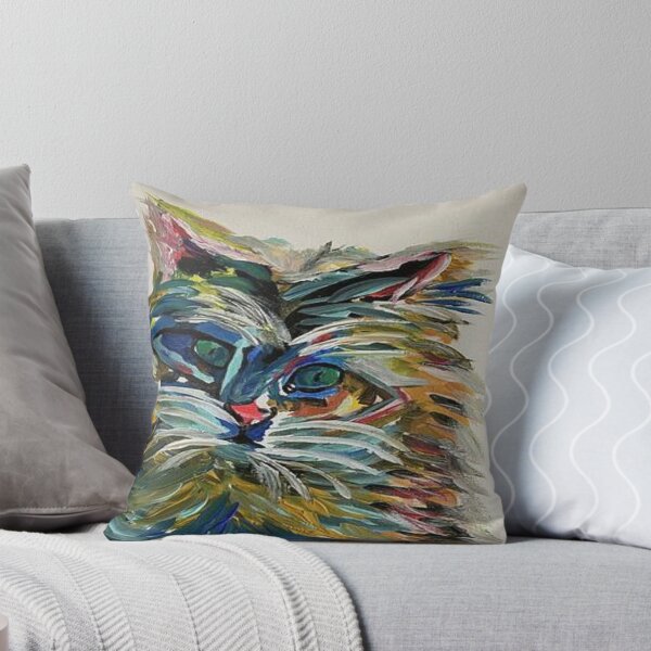 Item preview, Abstract cat designed and sold by marelysmartllc.