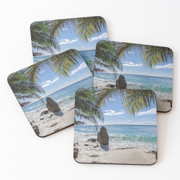 Item preview, Seychelles Tropical Beach  designed and sold by newburyboutique.