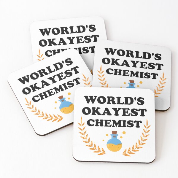 Item preview, World's Okayest Chemist designed and sold by GasparArts.