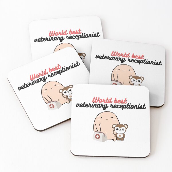 Item preview, World best veterinary receptionist designed and sold by Yellowsprint.