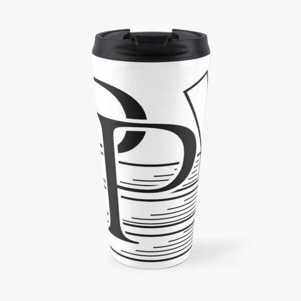 PragProg Books BW Logo - Travel Mug Travel Coffee Mug