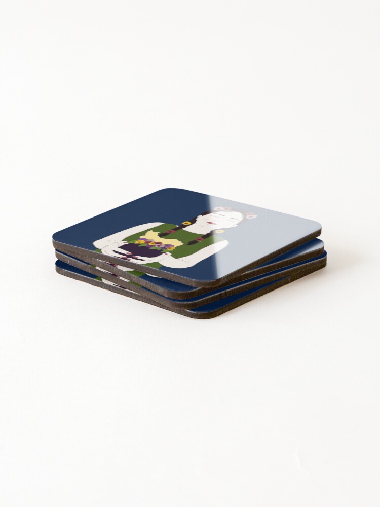 Thumbnail 4 of 5, Coasters (Set of 4), the migration of Violets designed and sold by Roshi-R.