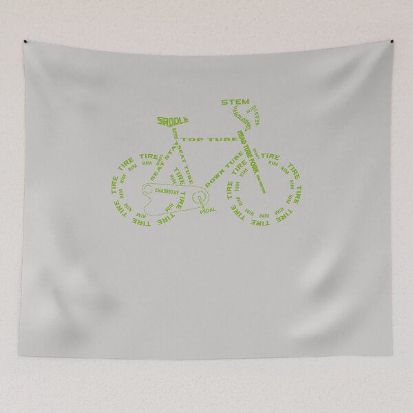 Item preview, Bike Cycling Anatomy Road Bike Racing Funny Bicycle Cyclist designed and sold by GINIART.