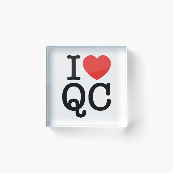 Item preview, I Heart QC designed and sold by mantrasupply.