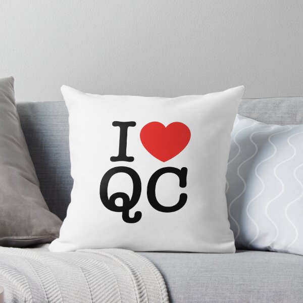 Aperçu de l'œuvre Je coeur QC créée et vendue par mantrasupply.