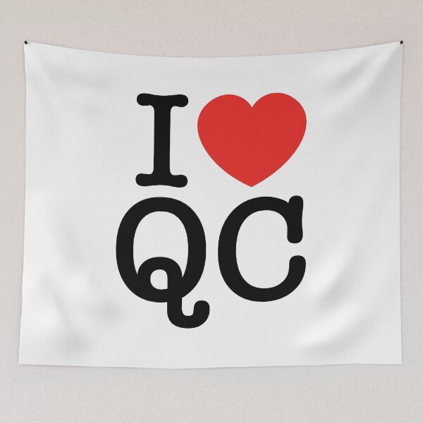 Item preview, I Heart QC designed and sold by mantrasupply.
