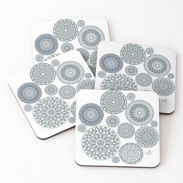 Item preview, Thought Revolving, Mandala style Digital Art. designed and sold by Random Shern Creations.