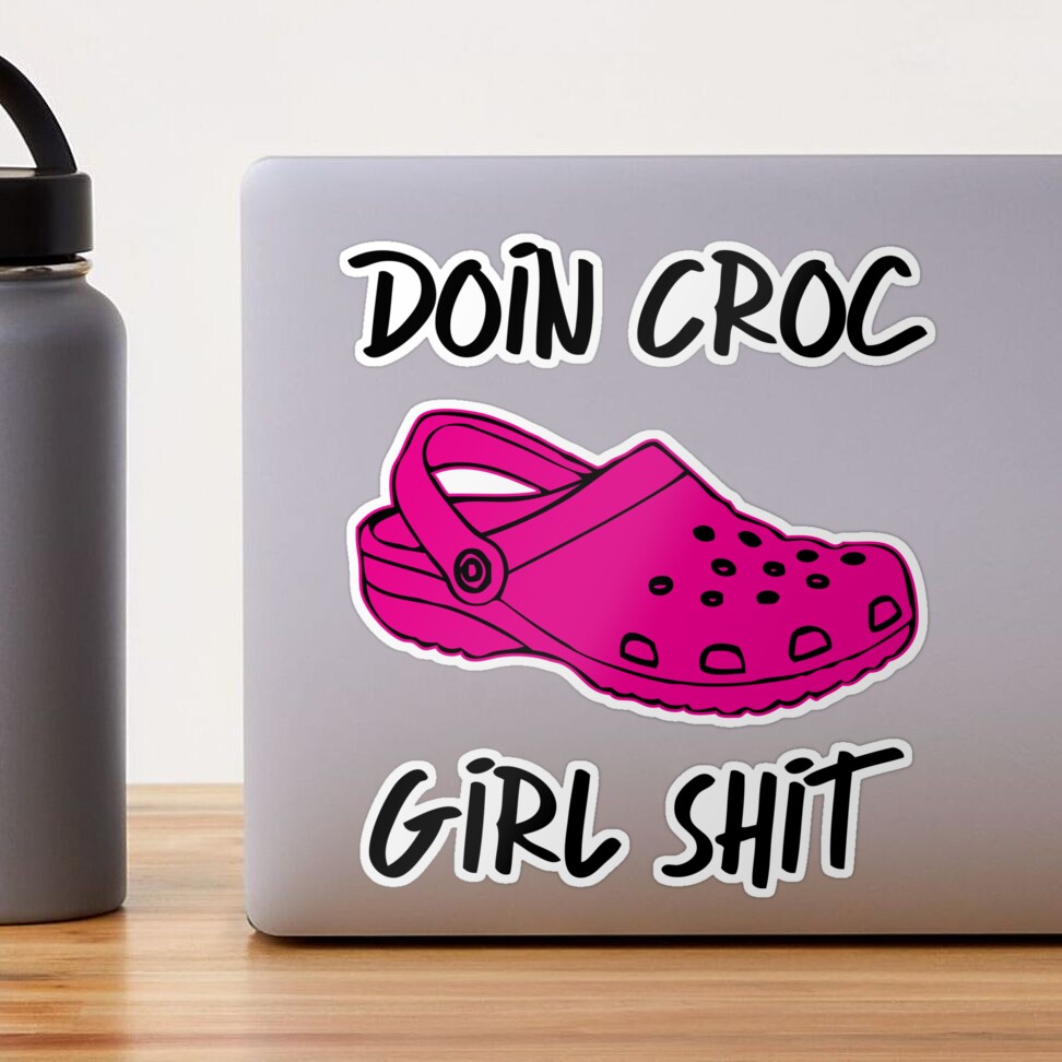 Crocs Pink Stickers | Mercari