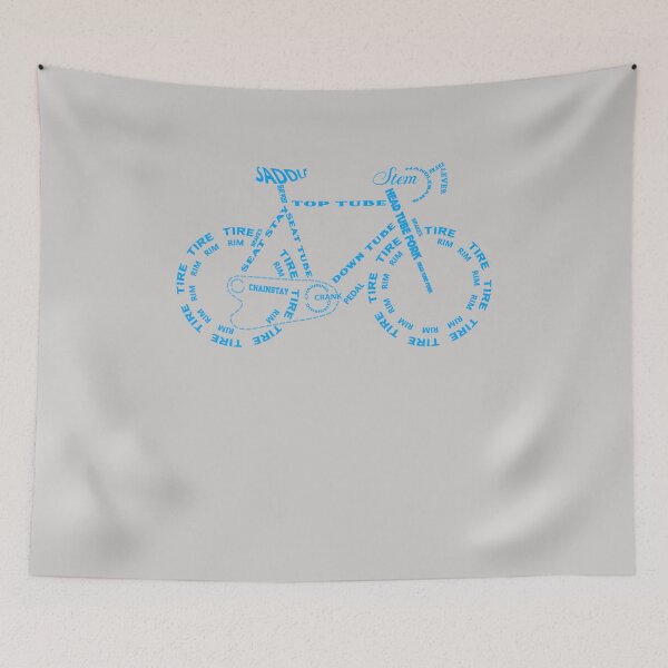 Item preview, Bike Cycling Anatomy Road Bike Racing Funny Bicycle Cyclist designed and sold by GINIART.