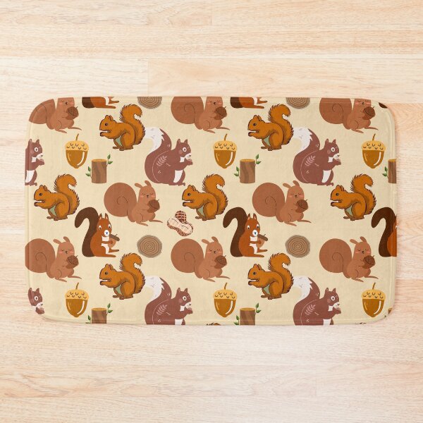 Item preview, Squirrel Themed Pattern designed and sold by Anannya  Mondal.