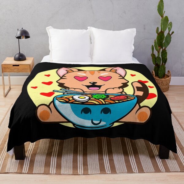 Item preview, Think Ramen Think Noodles Cute Anime And Ramen designed and sold by Imakeyouhappy.