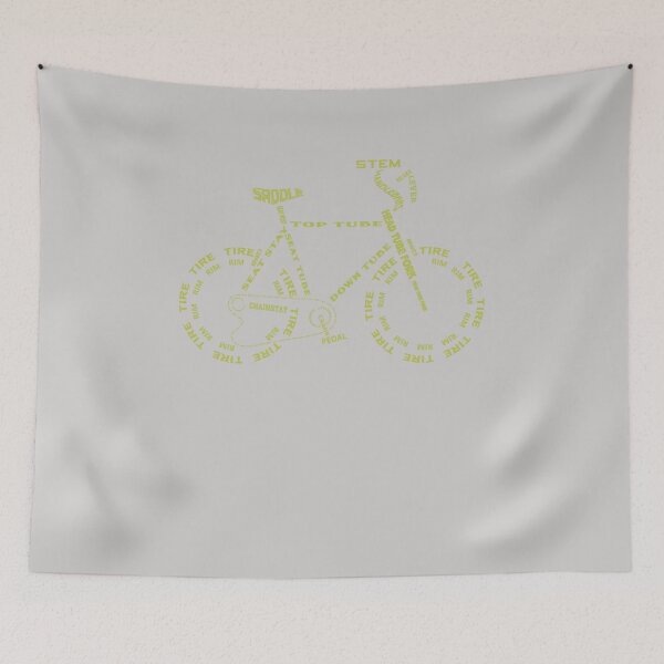 Item preview, Bike Cycling Anatomy Road Bike Racing Funny Bicycle Cyclist designed and sold by GINIART.