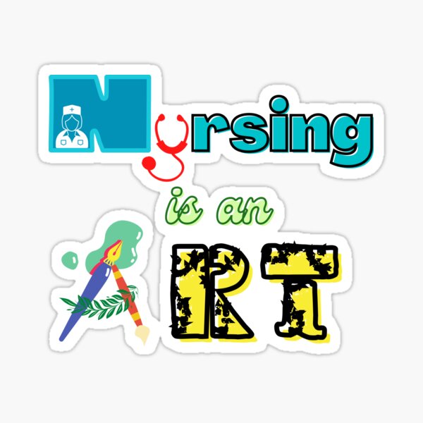 Item preview, Nursing is an Art designed and sold by rossdave.