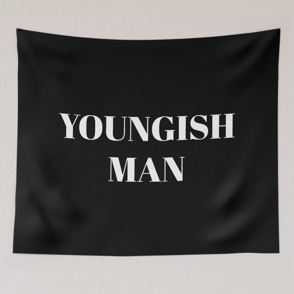 Item preview, youngish man (my dad wrote a porno) designed and sold by emcazalet.