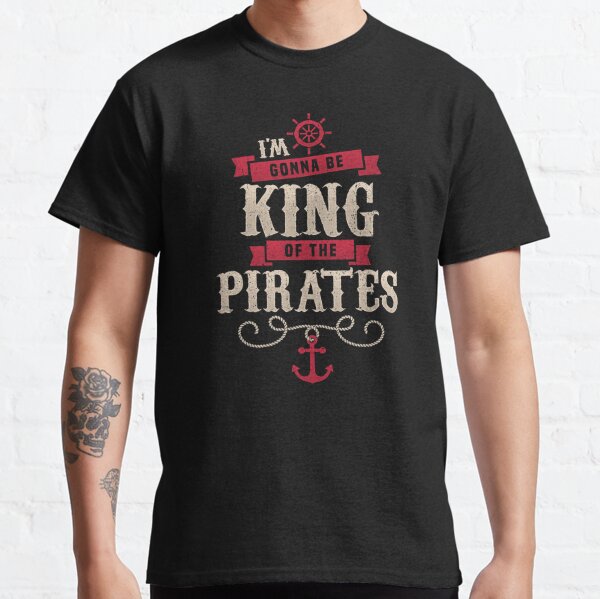 Pirate King Skull T-Shirt – Pop Up Tee