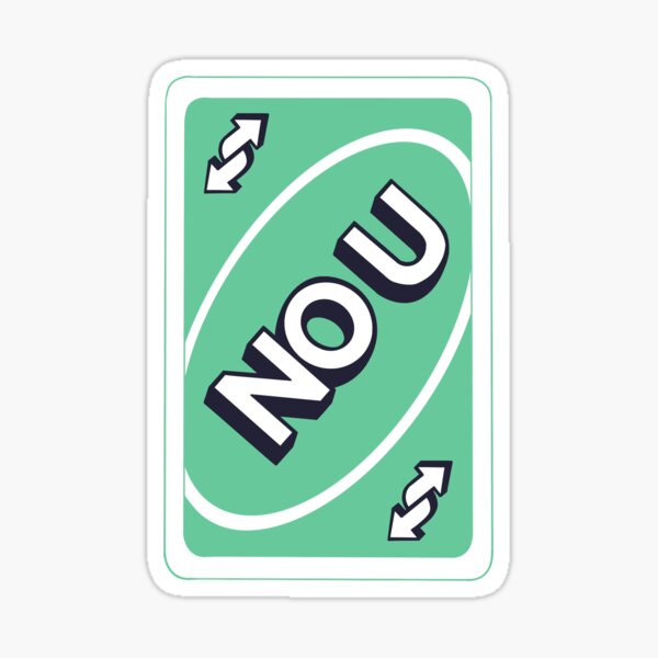 UNO Reverse Card / Cute / Kawaii / Meme / Twitch / Discord / 