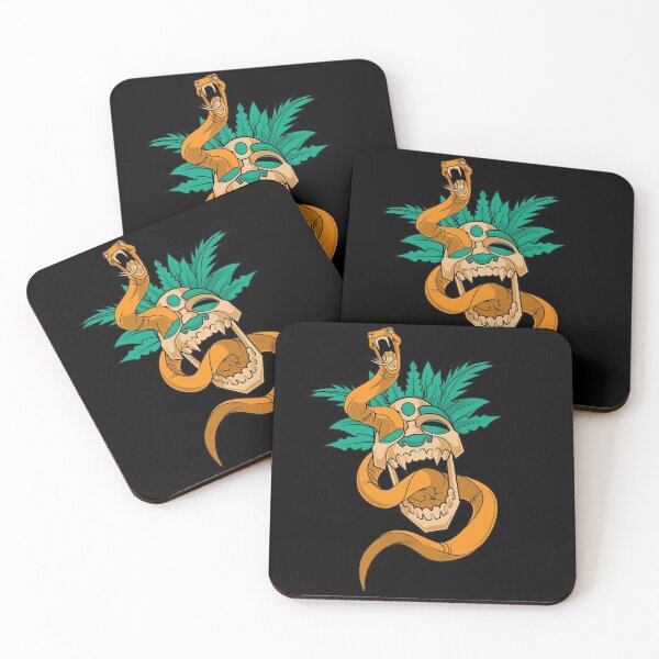 Item preview, snake + TIKI mask designed and sold by 1DesignDude1.