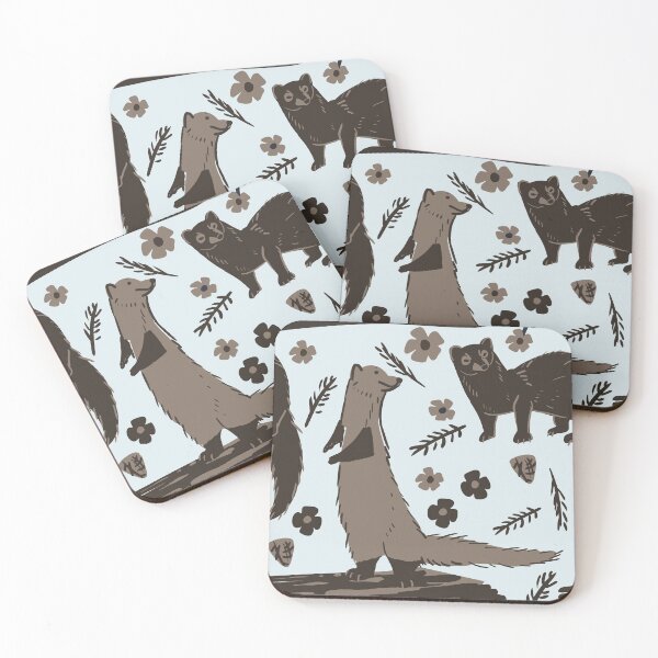 Item preview, Fisher Martens Pattern in light blue designed and sold by belettelepink.