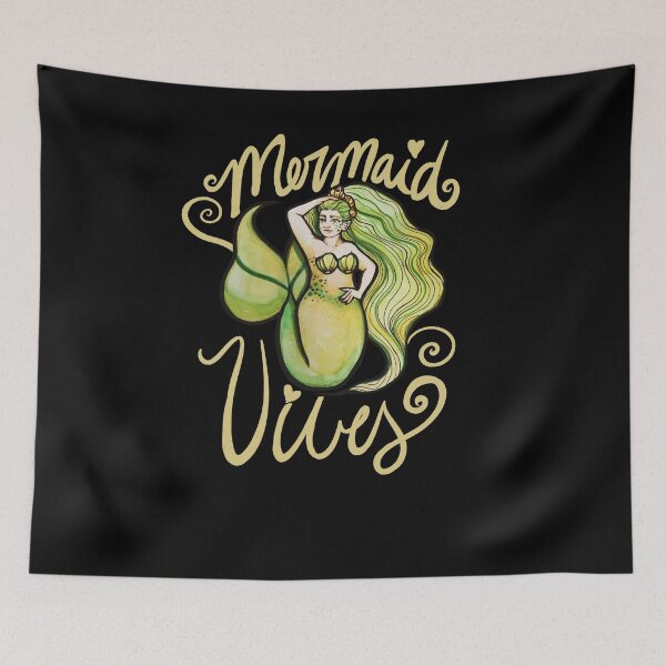 Item preview, Mermaid Vibes designed and sold by FrictionMaxxing.