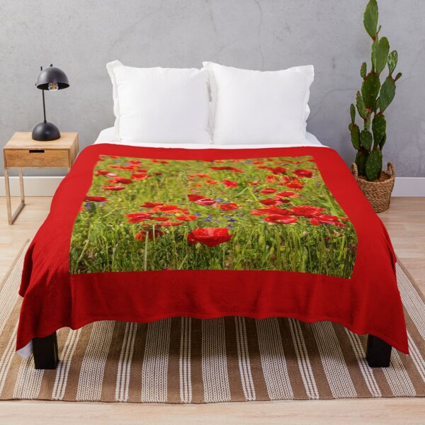 Aperçu de l'œuvre Coquelicots rouges sauvages créée et vendue par jojobob.