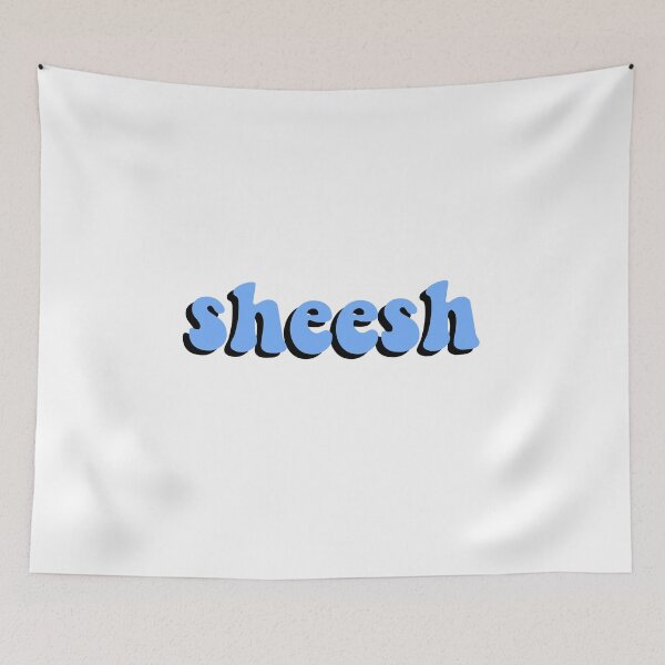 Item preview, sheesh (tiktok trend) blue designed and sold by emcazalet.