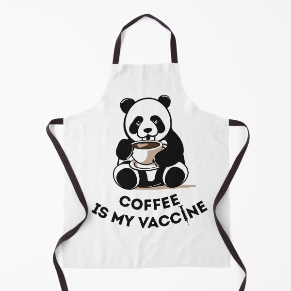 Item preview, Coffee Is My Vaccine coffeeshop, café con leche, café expreso, amante del café, designed and sold by PicForHome.