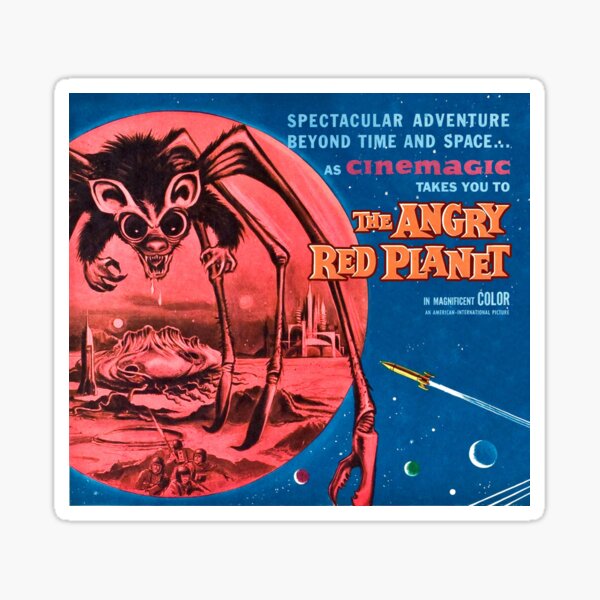 Item preview, The Angry Red Planet designed and sold by Glynli.